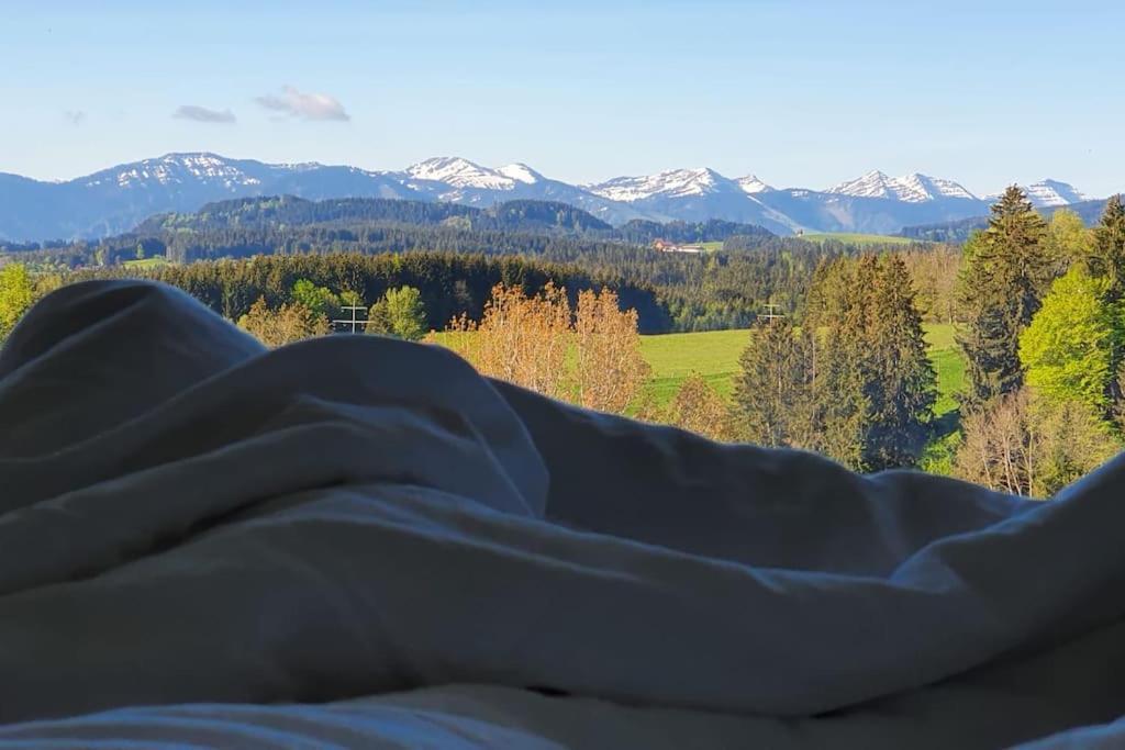 Traumhafter Bergblick Im Allgauer Luftkurort Buchenberg  Buitenkant foto