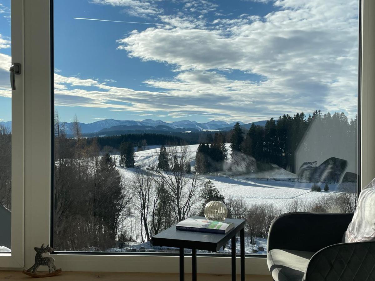 Traumhafter Bergblick Im Allgauer Luftkurort Buchenberg  Buitenkant foto