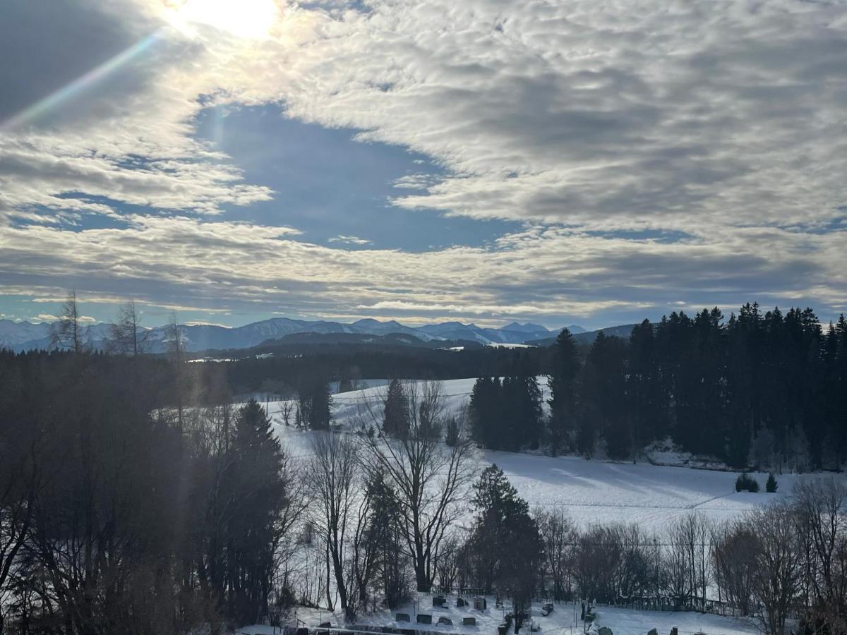 Traumhafter Bergblick Im Allgauer Luftkurort Buchenberg  Buitenkant foto